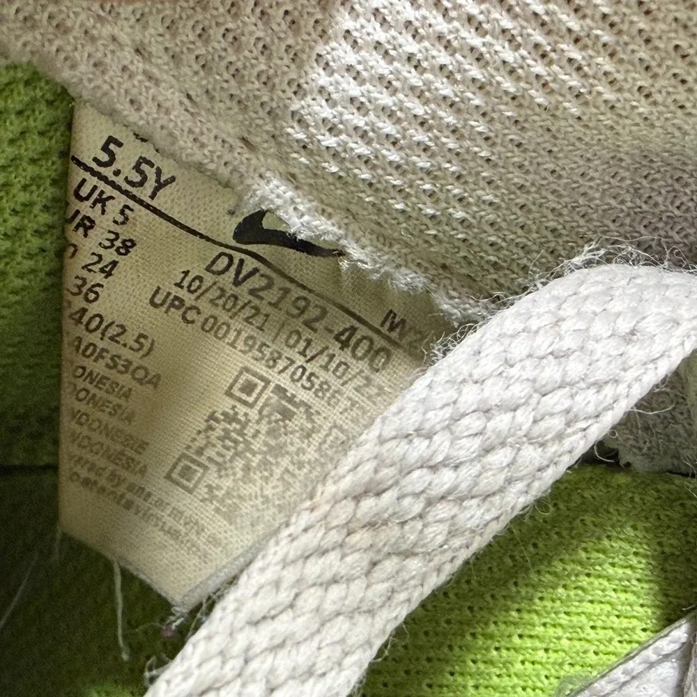 Size‎ 5.5Y Nike Air Force 1 LV8 Next Nature Low Hemp Multicolor Shoes DV2192-400